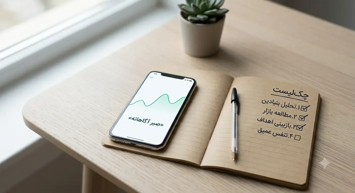 تصویر مفهومی هشدار واکنش عجولانه به هر نوسان قیمت
